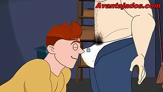 Desenho Blissful Sexo Sujo na Faculdade